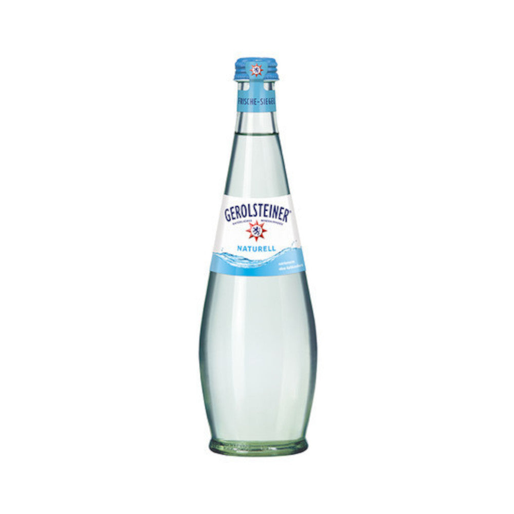 Gerolsteiner Gourmet Naturell 15 x 0,5L (Glas) MEHRWEG Kiste zzgl. 3,75 € Pfand - 0