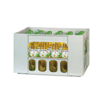 Gerolsteiner Apfelschorle Elstar 24 x 0,2L (Glas) MEHRWEG Kiste zzgl. 5,10 € Pfand