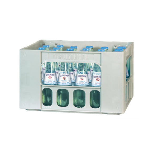 Gerolsteiner Gourmet Naturell 24 x 0,25L (Glas) MEHRWEG Kiste zzgl. 5,10 € Pfand