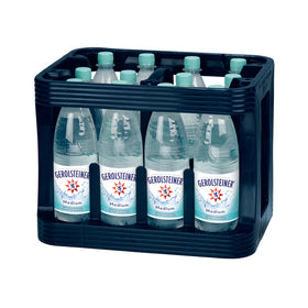 Gerolsteiner Medium 12 x 1L (PET) MEHRWEG Kiste zzgl. 3,30 Pfand