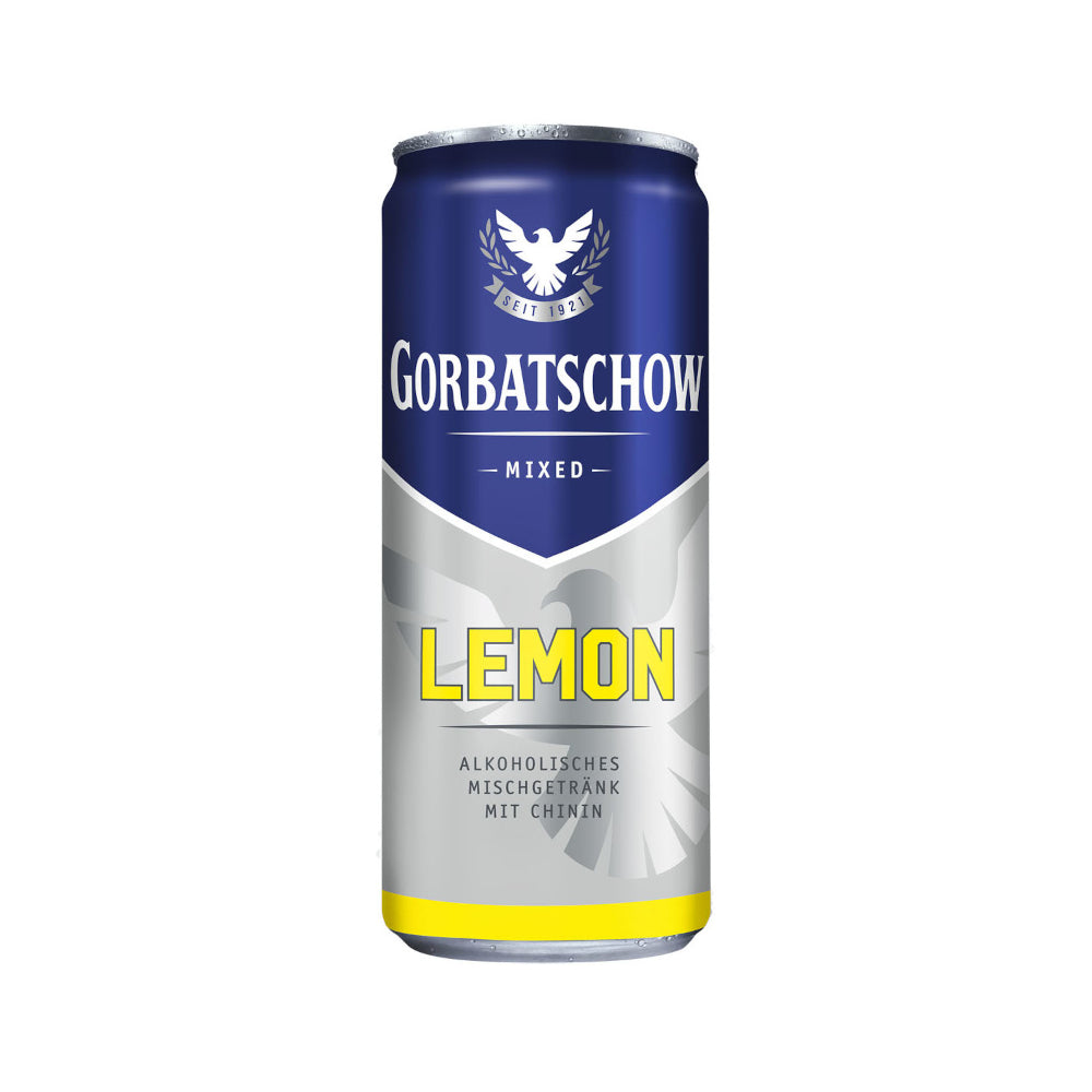 Gorbatschow & Lemon 10% vol. 6 x 0,33L (Dose) MEHRWEG Tray zzgl. 1,50 € Pfand
