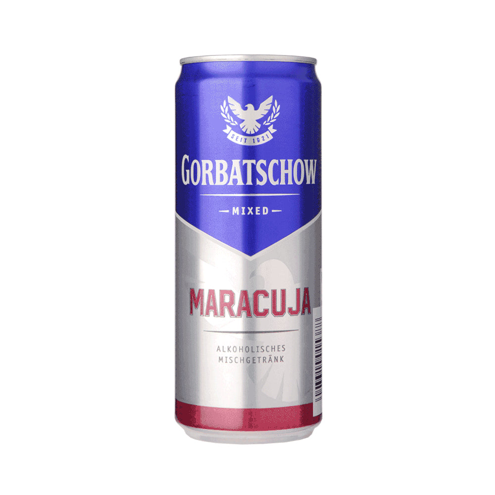 Gorbatschow & Maracuja 10% vol. 6 x 0,33L (Dose) MEHRWEG Tray zzgl. 1,50 € Pfand