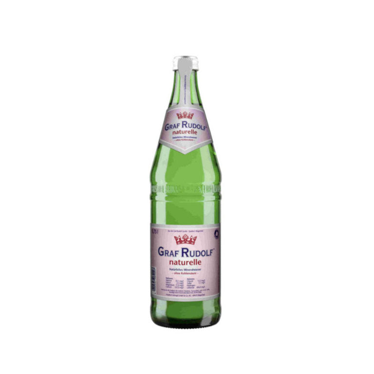 Graf Rudolf Quelle Naturelle 12 x 0,75L (Glas) MEHRWEG Kiste zzgl. 3,30 € Pfand