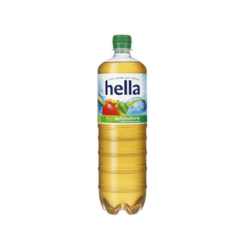 Hella Apfelschorle 12 x 1L (PET) EINWEG Kiste zzgl. 4,50 € Pfand - 0