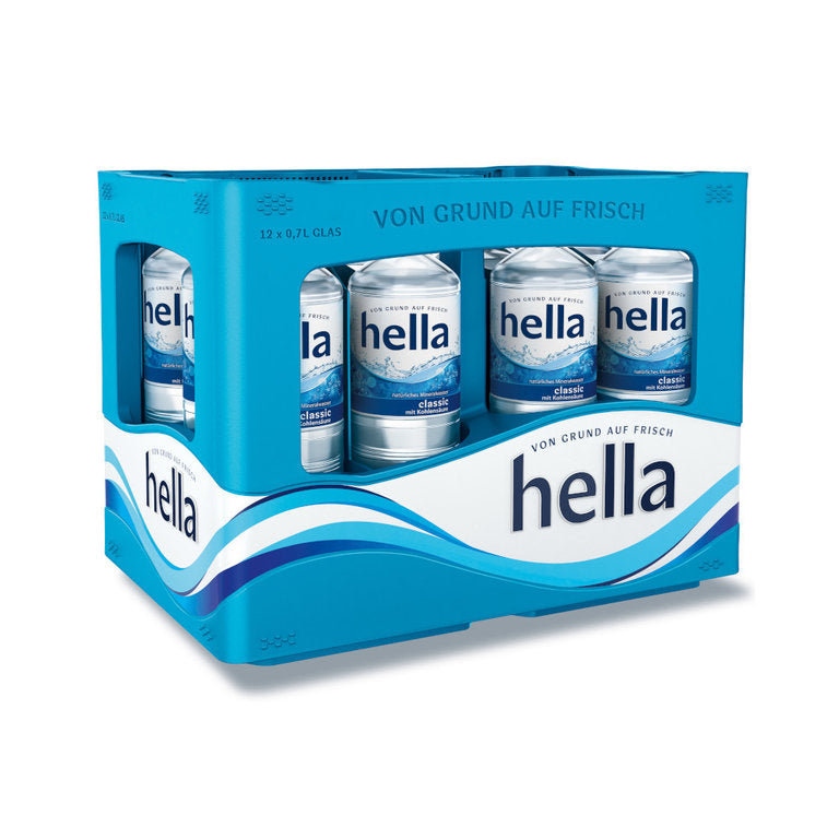 Hella Classic 12 x 0,7L (Glas) MEHRWEG Kiste zzgl. 3,30 € Pfand