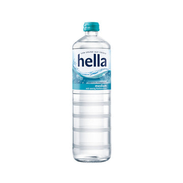 Hella Medium 12 x 0,7L (Glas) MEHRWEG Kiste zzgl. 3,30 € Pfand - 0