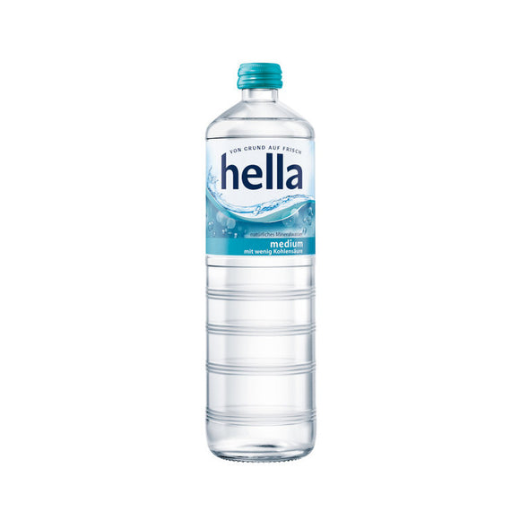 Hella Medium 12 x 0,7L (Glas) MEHRWEG Kiste zzgl. 3,30 € Pfand