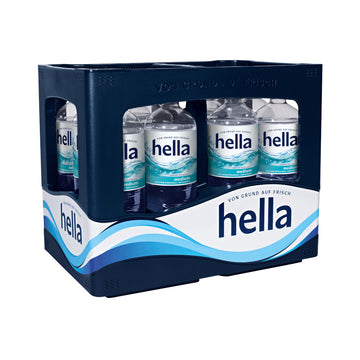 Hella Medium 12 x 1L (PET) EINWEG Kiste zzgl. 4,50 € Pfand