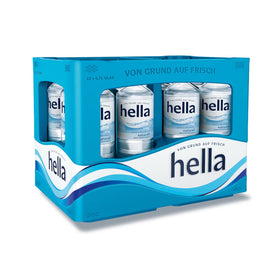 Hella Naturell 12 x 0,7L (Glas) MEHRWEG Kiste zzgl. 3,30 € Pfand