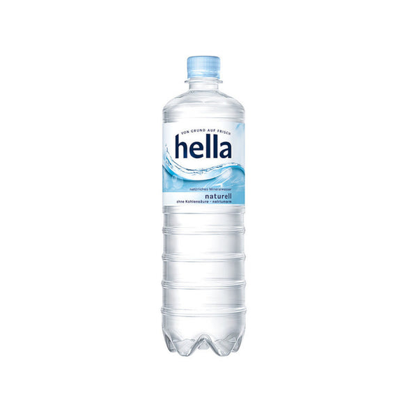 Hella Naturell 12 x 1L (PET) EINWEG Kiste zzgl. 4,50 € Pfand