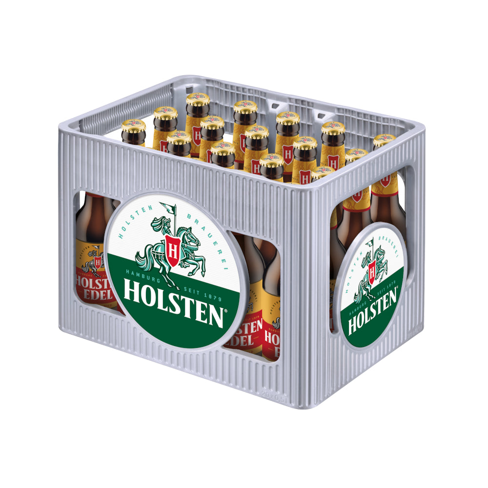 Holsten Edel 20 x 0,5L (Glas) MEHRWEG Kiste zzgl. 3,10 € Pfand