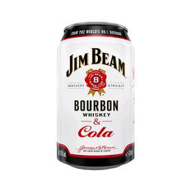 Jim Beam & Cola 6 x 0,33L (Dose) MEHRWEG Tray zzgl. 1,50 € Pfand