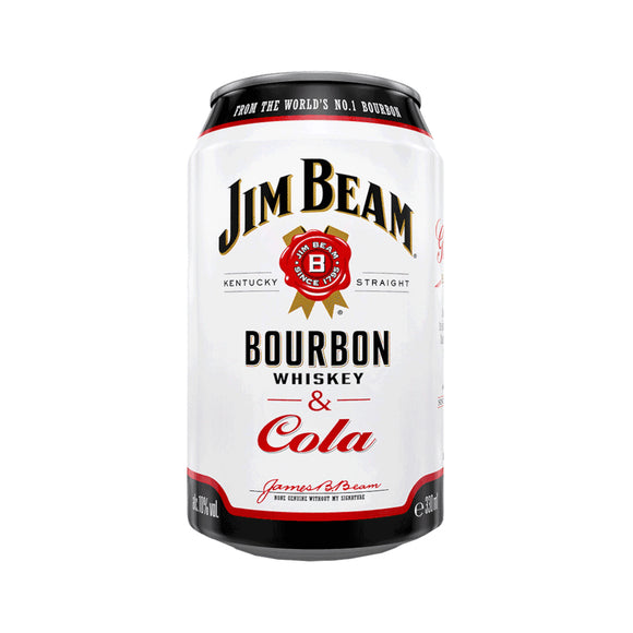 Jim Beam & Cola 6 x 0,33L (Dose) MEHRWEG Tray zzgl. 1,50 € Pfand