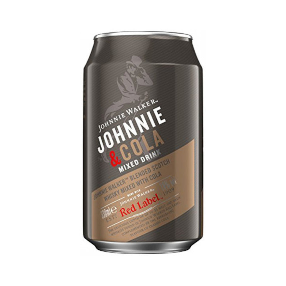 Jonnie Walker Whisky & Cola 6 x 0,33L (Dose) MEHRWEG zzgl. 1,50 € Pfand