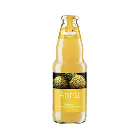 Klindworth ANNA Ananassaft 6 x 1L (Glas) MEHRWEG Kiste zzgl. 2,40 €  Pfand - 0