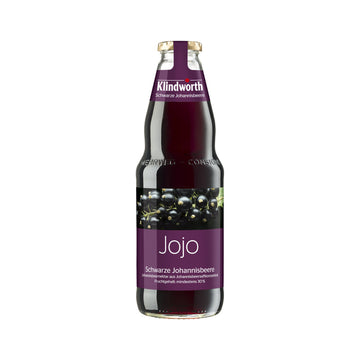 Klindworth JOJO Schwarzer Johannisbeernektar 6 x 1L (Glas) MEHRWEG Kiste zzgl. 2,40 €  Pfand - 0