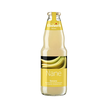 Klindworth NANE Bananennektar 6  x 1L (Glas) MEHRWEG Kiste zzgl. 2,40 € Pfand - 0