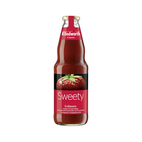 Klindworth SWEETY Erdbeernektar 6 x 1L (Glas) MEHRWEG Kiste zzgl. 2,40 € Pfand - 0