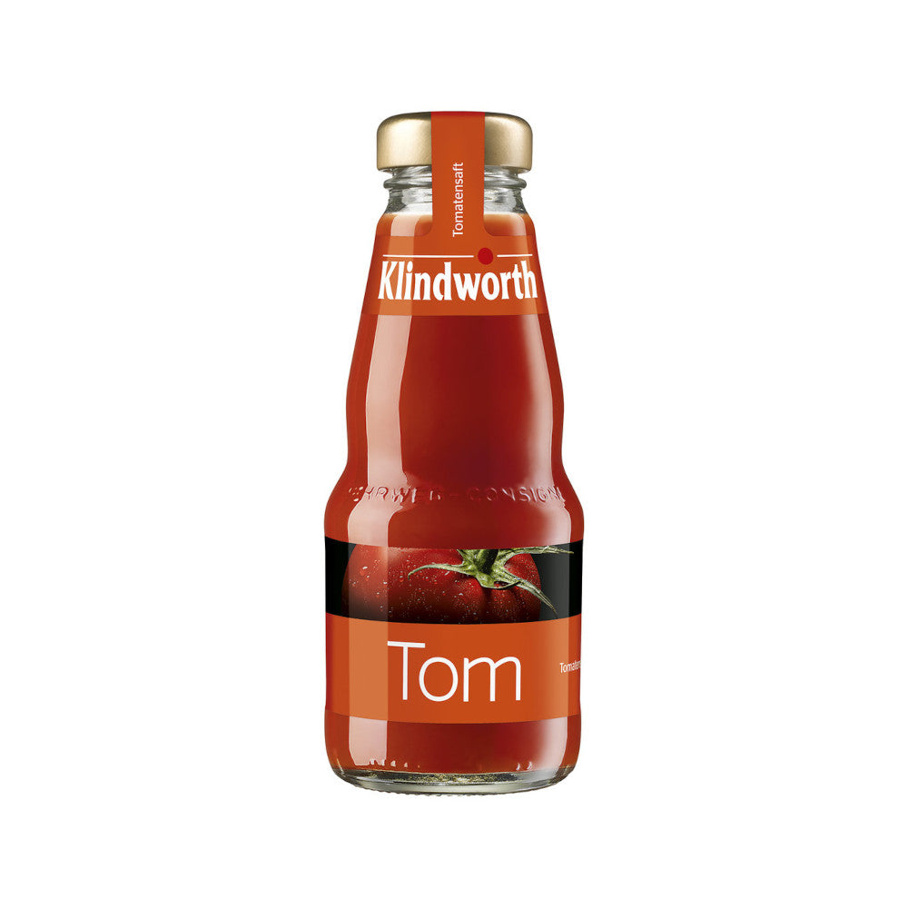 Klindworth TOM Tomatenaft 24 x 0,2L (Glas) MEHRWEG Kiste zzgl. 5,10 € Pfand-2