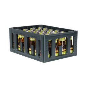 Klindworth ASA Apfelsaft klar 24 x 0,2L (Glas) MEHRWEG Kiste zzgl. 5,10 €  Pfand