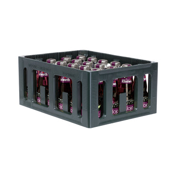 Klindworth JOJO Schwarzer Johannisbeernektar 24 x 0,2L (Glas) MEHRWEG Kiste zzgl. 5,10 €  Pfand