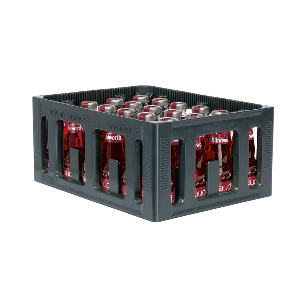 Klindworth TRAUDEL Traubensaft 24 x 0,2L (Glas) MEHRWEG Kiste zzgl. 5,10 € Pfand-1