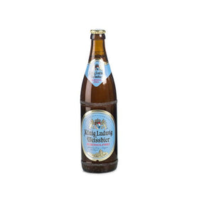 König Ludwig Weissbier Alkoholfrei 20 x 0,5L (Glas) MEHRWEG Kiste zzgl. 3,10 € Pfand - 0