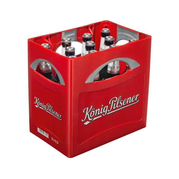 König Pilsener 11 x 0,5L (Glas) MEHRWEG Kiste zzgl. 2,38 € Pfand