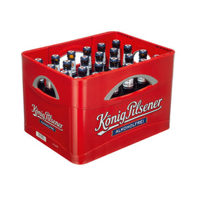 König Pilsener Alkoholfrei 24 x 0,33L (Glas) MEHRWEG Kiste zzgl. 3,42 € Pfand