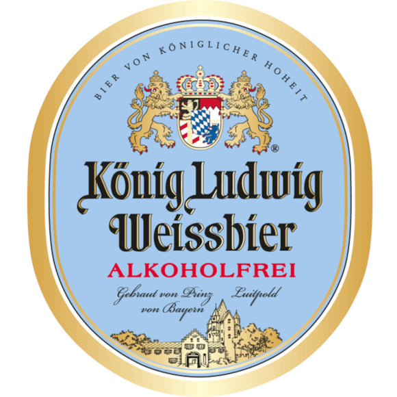 König Ludwig Weissbier Alkoholfrei 20 x 0,5L (Glas) MEHRWEG Kiste zzgl. 3,10 € Pfand