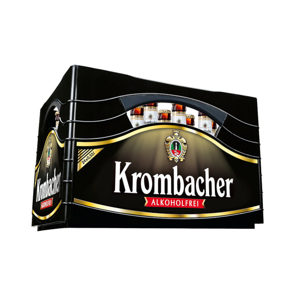 Krombacher Alkoholfreies Pilsner 24 x 0,33L (Glas) MEHRWEG Kiste zzgl. 3,42 € Pfand