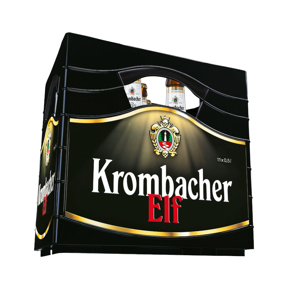 Krombacher Pils 11 x 0,5L (Glas) MEHRWEG Kiste zzgl. 2,38 € Pfand