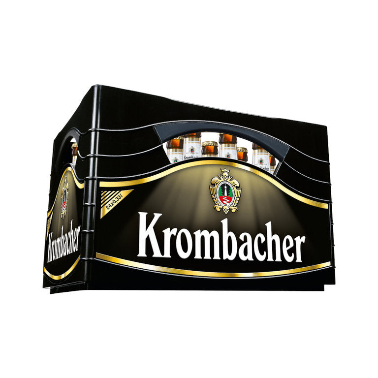 Krombacher Pils 24 x 0,33L (Glas) MEHRWEG Kiste zzgl. 3,42 € Pfand
