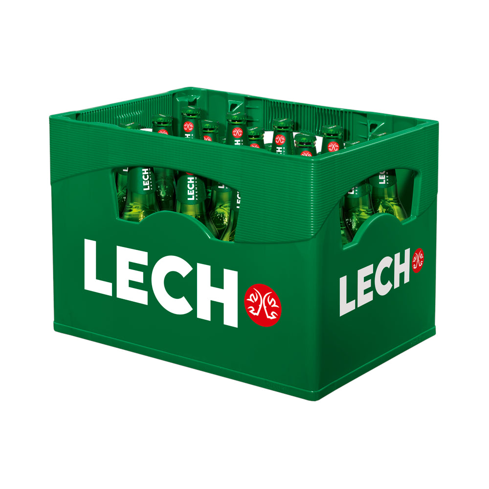 Lech Premium Pils 20 x 0,5L (Glas) MEHRWEG Kiste zzgl. 3,10 € Pfand