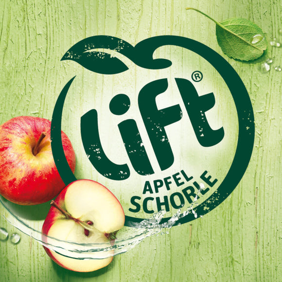 Lift Apfelschorle 12 x 0,5L (PET) EINWEG Kiste zzgl. 3,00 € Pfand