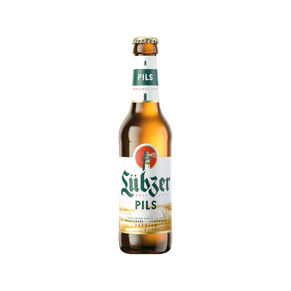 Lübzer Pils Premium 24 x 0,33L (Glas) MEHRWEG Kiste zzgl. 3,42 € Pfand