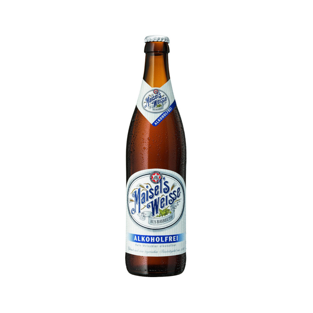 Maisel's Weisse Alkoholfrei 20 x 0,5L (Glas) MEHRWEG Kiste zzgl. 3,10 € Pfand - 0