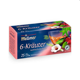 Meßmer 6-Kräuter-Mischung 1 x 25Stk. (Beutel) Packung