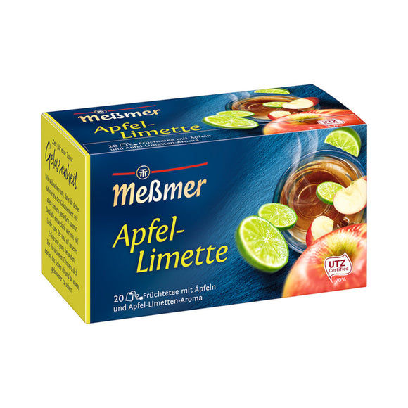 Meßmer Apfel-Limette 1 x 20Stk. (Beutel) Packung