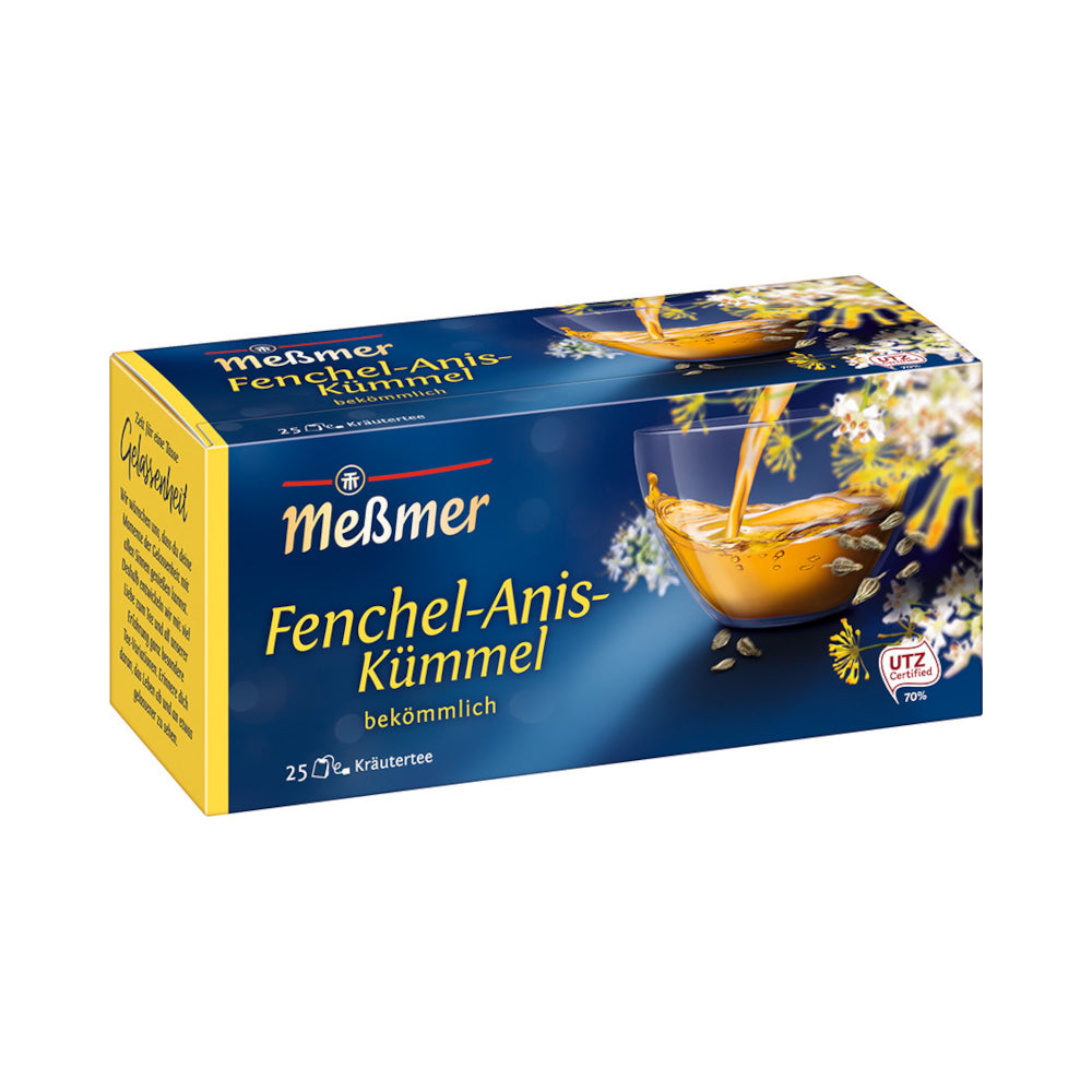 Meßmer Fenchel-Anis-Kümmel 1 x 25Stk. (Beutel) Packung