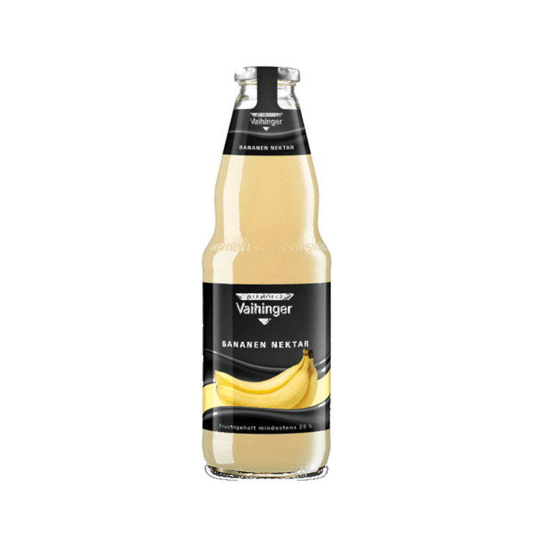 Niehoffs Banane Nektar 6 x 1L (Glas) MEHRWEG Kiste zzgl. 2,40 €  Pfand - 0