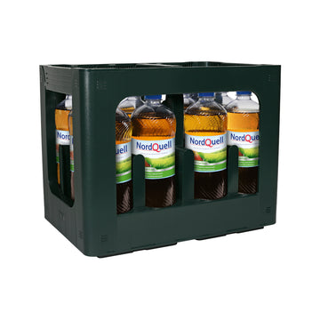 NordQuell Apfel-Spritzer 12 x 1L (PET) EINWEG Kiste zzgl. 4,50 € Pfand