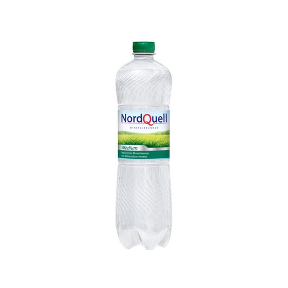 NordQuell Medium 12 x 1L (PET) EINWEG Kiste zzgl. 4,50 € Pfand