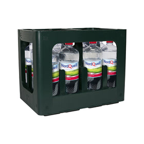 NordQuell Naturell 12 x 1L (PET) EINWEG Kiste zzgl. 4,50 € Pfand