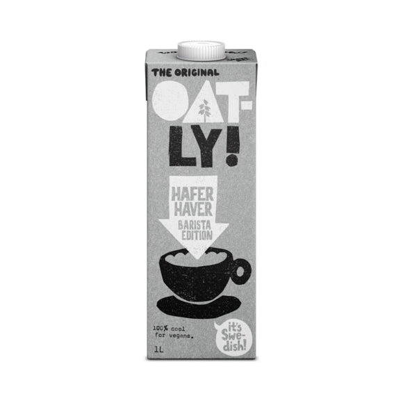 OATLY Haferdrink Barista Edition 6 x 1L (Tetra) EINWEG Tray