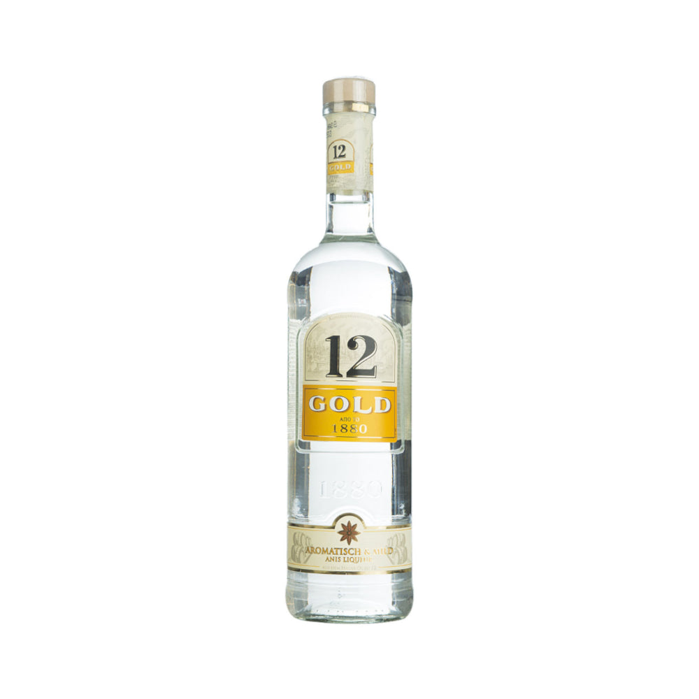 Ouzo 12 Gold 1 x 0,7L (Glas) EINWEG Flasche