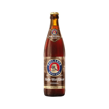 Paulaner Hefe-Weißbier Dunkel 20 x 0,5L (Glas) MEHRWEG Kiste zzgl. 3,10 € Pfand - 0