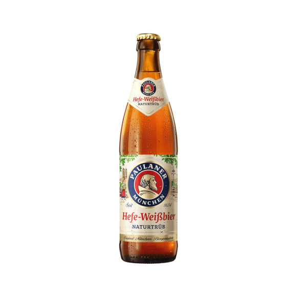 Paulaner Hefe-Weißbier Naturtrüb 20 x 0,5L (Glas) MEHRWEG Kiste zzgl. 3,10 € Pfand