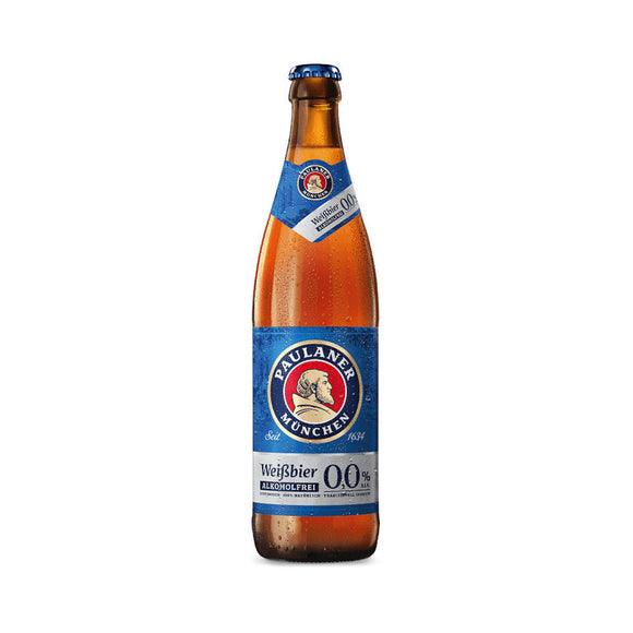 Paulaner Weißbier 0,0% 20 x 0,5L (Glas) MEHRWEG Kiste zzgl. 3,10 € Pfand