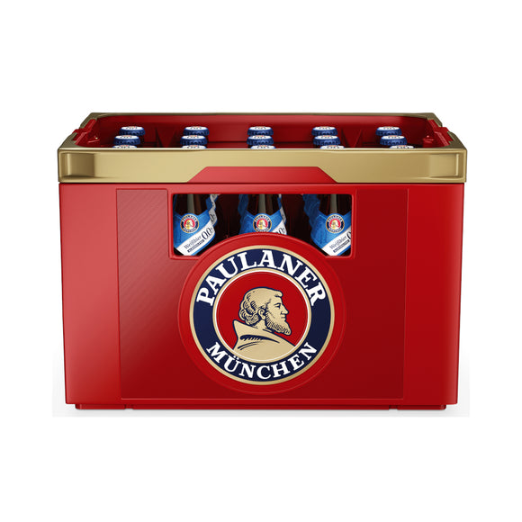 Paulaner Weißbier 0,0% 20 x 0,5L (Glas) MEHRWEG Kiste zzgl. 3,10 € Pfand
